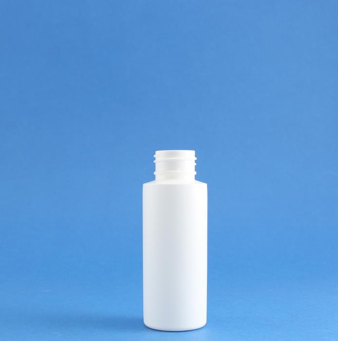 60ml Simplicity Bottle White HDPE 24mm Neck